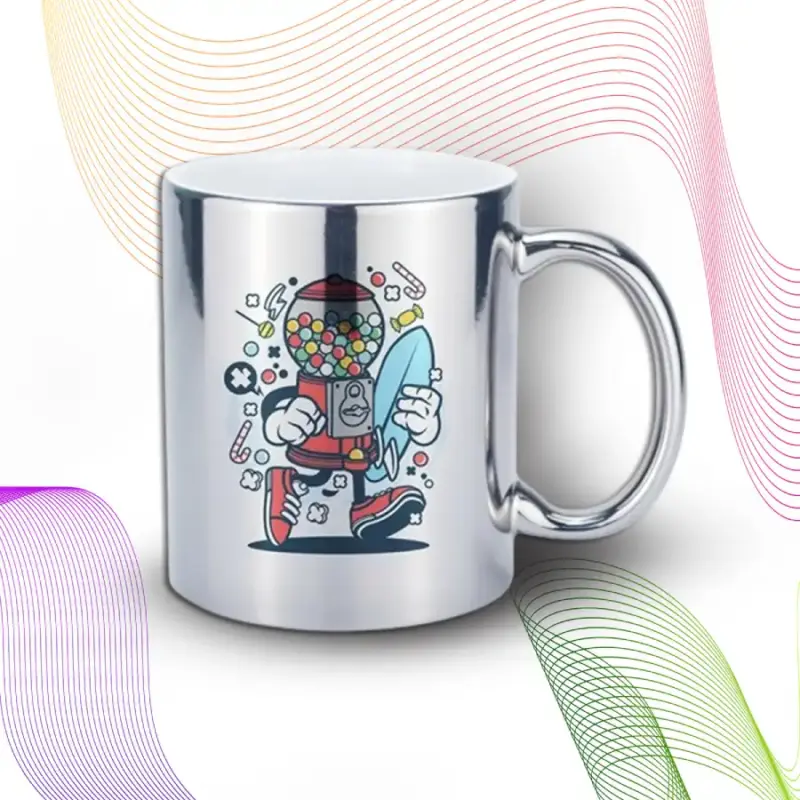 Taza Mug Metalizado