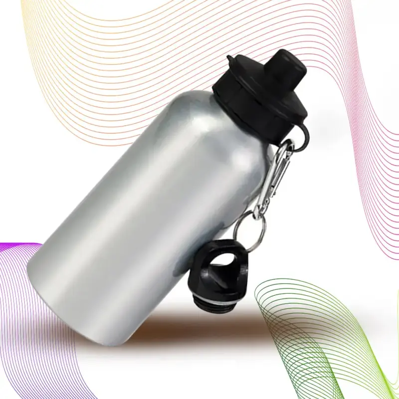 Termo Caramañola Sublimable Plata